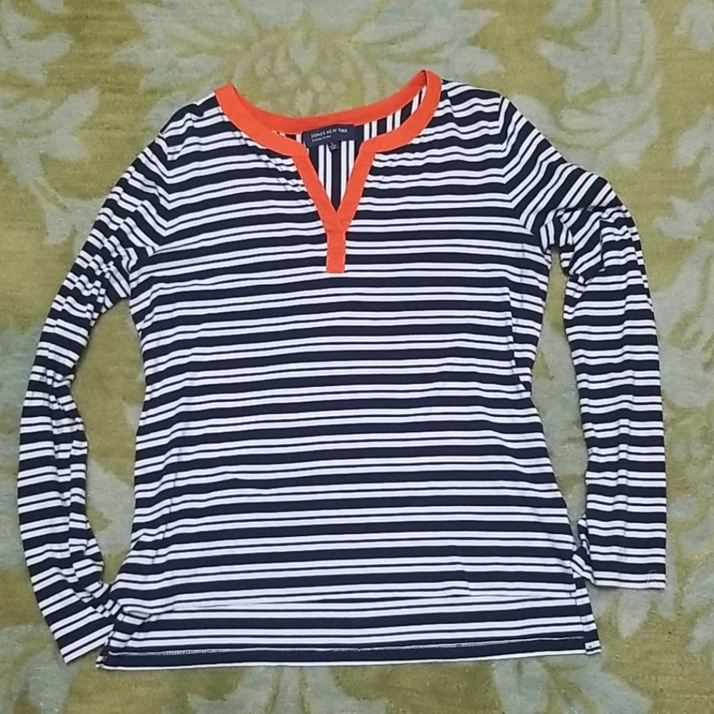 Jones New York Striped Too